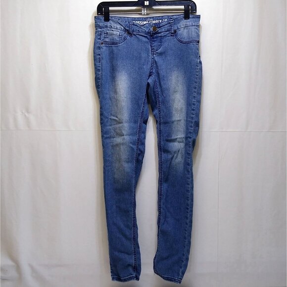 Mossimo Supply Co. Jeggings Low-Rise W29xL30 Women's Size 5 Slim Fit Blue Denim - Picture 1 of 7